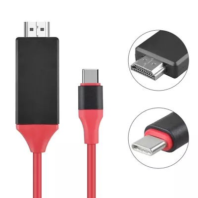 USB-C Type C To HDMI HDTV TV Cable Adapter For Samsung Galaxy S10 Note 9 MacBook • $6.71