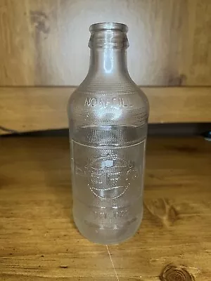 Old Vintage PEPSI Bottle 16 Oz. Embossed Clear Glass Pepsi-Cola Empty • $12.99