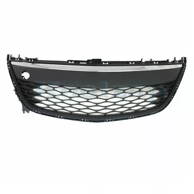 For 10 11 12 CX7 W/o Fog Lamps Front Bumper Cover Grille Assembly Black/Chrome • $115.95