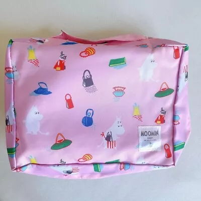 NWOT Kawaii Pink Moomin Waterproof Lightweight Travel Pouch / Bag • $12