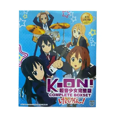 DVD Anime K-ON ! COMPLETE TV SERIES BOX SET SEASON 1+2+MOVIE+5OVA ENGLISH SUBBED • $35.99