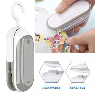 Portable Mini Plastic Heat Sealer Handheld Sealing Machine For Food Plastic Bag • $12.66