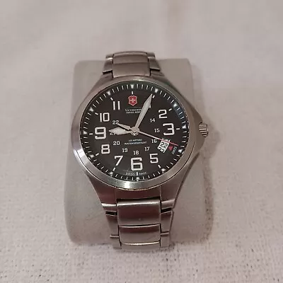 Victorinox Swiss Army 241333 Quartz Analog Stainless Steel Men's Watch (Read) • $95