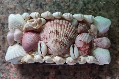 Sea Shell Hair Clip Barrette Hand Made Beach Mermaid  • $10