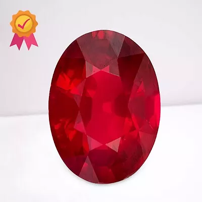 Ruby Oval Cut Loose Gemstone 12x10 Mm - 5.1 Cts AAA+ Gemstone • $14.99