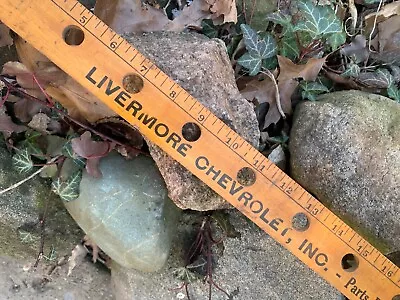 Vintage Livermore Chevrolet Inc Yardstick Albany New York • $49