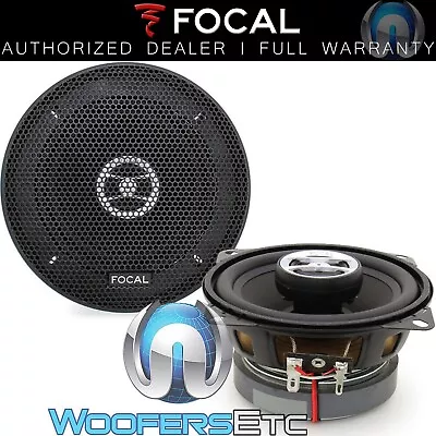 Focal Rcx-100 4  30w Rms 2-way Mylar Tweeters Auditor Coaxial Car Speakers New • $99.99