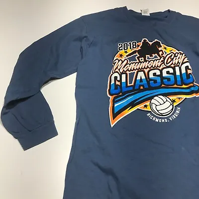 Gildan T-Shirt Womens Size M 2018 Monument City Classic Volleyball Tournament • $8.99
