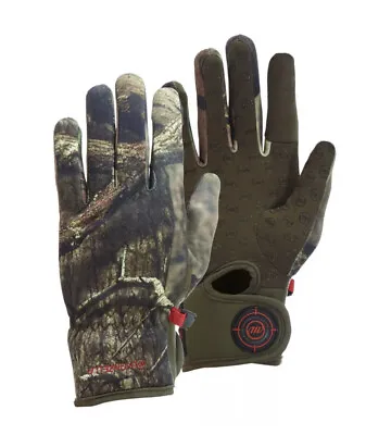 Manzella Mens H007m Bow Ranger Fleece Archery Hunting Glove Real Tree Camo Lg • $100