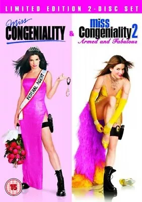 Miss Congeniality 1 And 2 DVD (2005) Sandra Bullock Pasquin (DIR) Cert 15 2 • £2.08