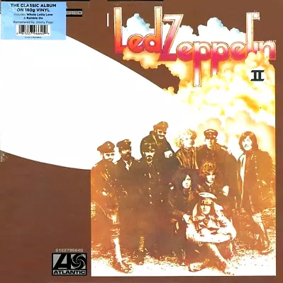 LED ZEPPELIN - LED ZEPPELIN II - LP Remastered 180gram VINYL NEW ALBUM • $44.99