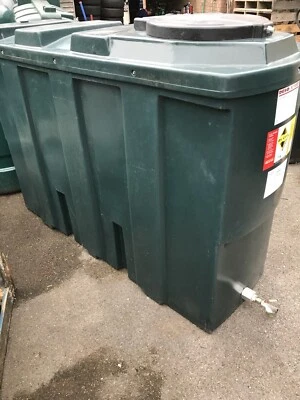 £595 • Buy 1000 Litre Deso Upright Bunded Fuel Diesel Central Heating Oil Tank Or Waste Oil
