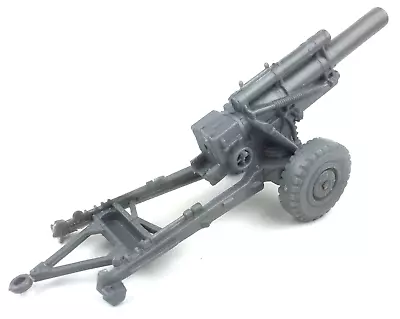 Vintage Marx Desert Fox Play Set Toy Replacement Part Dark Gray German Howitzer • $39.99