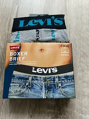 £18.99 • Buy BNWT Mens Levi SMALL Boxer Shorts / Trunks / Brief 30-32  £25 RRP 2 Pack Levi's
