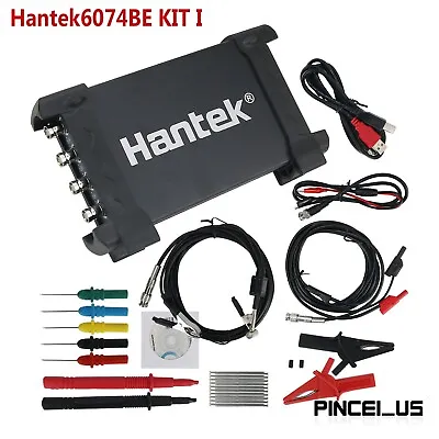 Hantek6074BE I Hantek 4 CH Oscilloscope Automotive USB Oscilloscope 70MHz 1GSa/s • $205.85