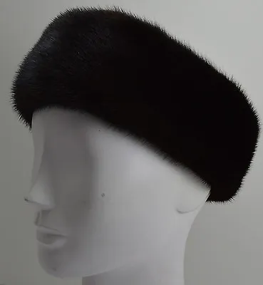 Real Black Mink Fur Headband  New (made In The USA • $107.95