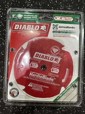Diablo  D0604DH  (6-1/2-inch X 4-T) HardieBlade Diamond Tipped Saw Blade • $25.95