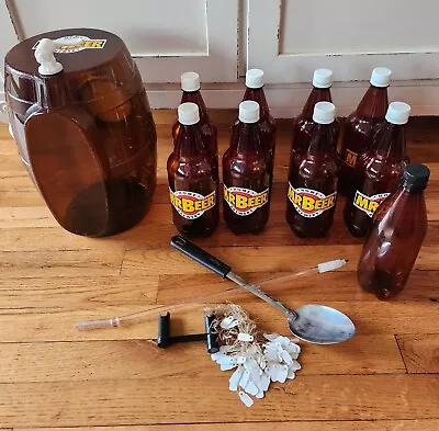 Mr Beer Homebrew Making Kit Bottles Filling Wand Spoon Fermenter Sugar Measure • $12.99