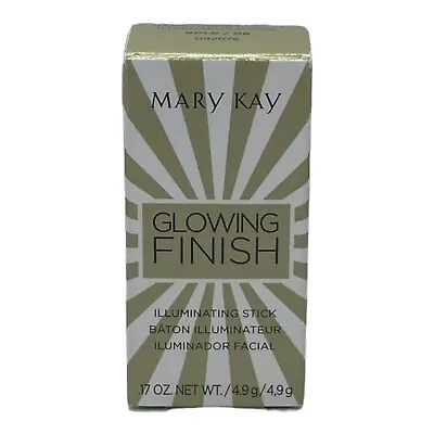 Mary Kay Glowing Finish Illuminating Stick GOLD Discontinued NIB .17oz Free Ship • $12