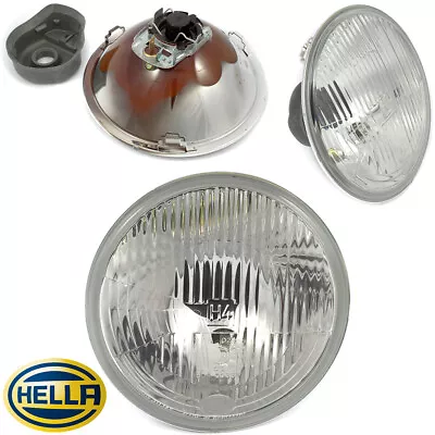 HELLA Halogen Headlight : H4 (7  / 178mm) FITS Chrysler Valiant • $107.91