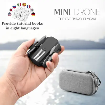 LSRC-MIN Mini RC Foldable Drone With Camera HD Wifi Fpv Photography Quadcopter A • $43.33