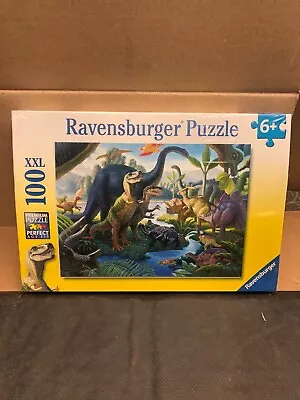 2008 Dinosaurs Children's Jigsaw Puzzle Ravensburger 100 Pieces Xxl • $14.99