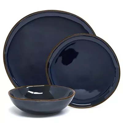 Salt & Pepper Series 12 Piece Dinner Set - Navy - RRP $159.95 • $119.99