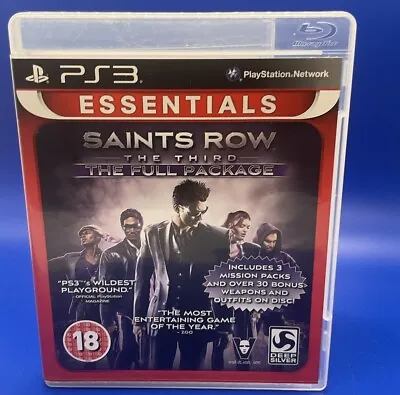 Saints Row: The Third - The Full Package (Essentials) (PS3) • £7