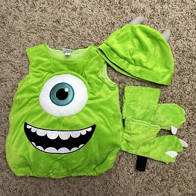 Disney Pixar Monster Inc MIKE WAZOWSKI  Plush Costume Infant Baby  6/9 Months • $59.99