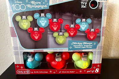 Disney Mickey Mouse & Friends Battery Operated Musical Christmas String Lights • $49.99