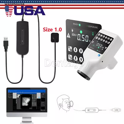 Handheld Dental X-ray Unit Digital Imaging System / RVG X Ray Sensor Size 1.0 • $690