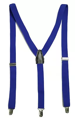 Alfani  Mens Solid Woven Dress Suspenders And Bowtie Grey Blue Striped $65 • $19.98