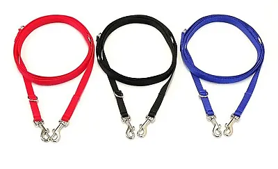 Police Style Dog Training Lead Double Ended Puppy Leash Small Dogs 13mm Webbing • £8.95