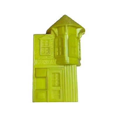 Vintage Marx Disneyland Playset ICE CREAM SHOP Store Building Yellow 1950s/60s • $27.29