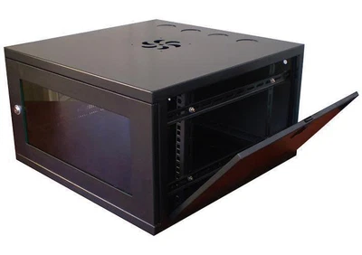 £120.79 • Buy 6U 19  Wall Mount Steel Rack Cabinet, Black - PULSE