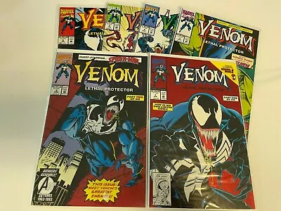 Venom Lethal Protector #1-6 (marvel/1992/carnage/0521172) Complete Set Lot Of 6 • $112.46