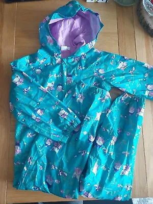 £8 • Buy Kids 5-6 Y School Puddle Suit, Zip-up Hooded Jumpsuit Splash, Mini Club