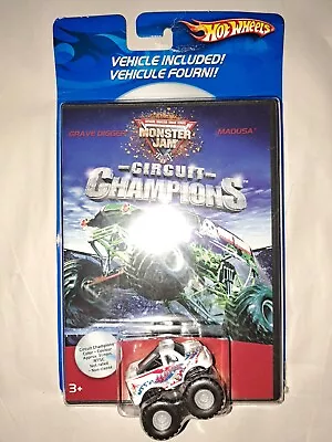 Hot Wheels Monster Jam Circuit Champions DVD W/Madusa Monster Truck NEW Vintage • $39.99