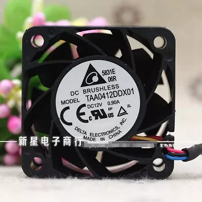 DELTA TAA0412DDX01 4020 12V 0.9A 4CM Four-wire PWM Ultra-violent Fan • $12.79