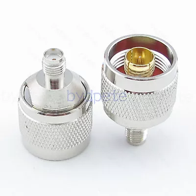 N Male Plug To SMA Female Jack Straight RF Connector Adapter Bydpete • $3.10