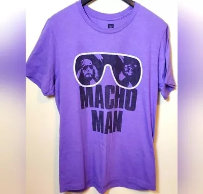 Macho Man WWE Adult Unisex Graphic T-Shirt Size Large • $20