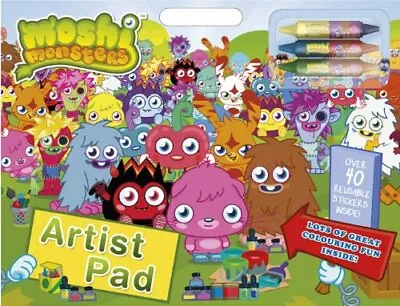 Alligator Books Moshi Monsters Artist Pad Book The Fast Free Shipping • $11.82