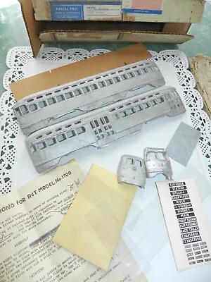 Vintage Nos R&t Model 1700 Aluminum Trolley Body O Scale In Box Rr Pcc • $49.95