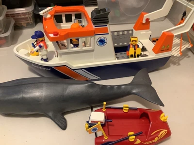 £25 • Buy PLAYMOBIL 4469 Ocean Team Explorer Nautical Expedition Ship / & Lifeboat