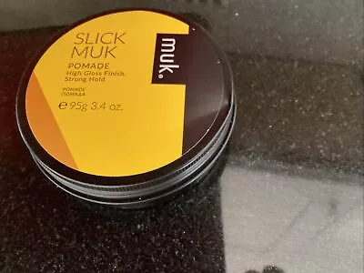 SLICK MUK Pomade High Gloss Finish Strong Hold 95g Free P&P • £12