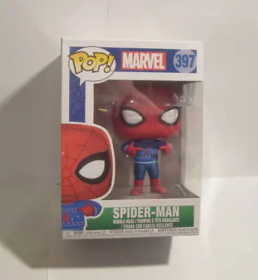 $19.99 • Buy FUNKO POP 397 MARVEL SPIDER-MAN HOLIDAY FIGURE IN BOX Christmas Sweater