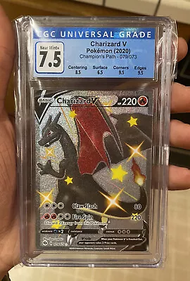 $169.99 • Buy Pokémon Charizard 079/073 CGC 7.5 Champions Path Secret RARE NM+