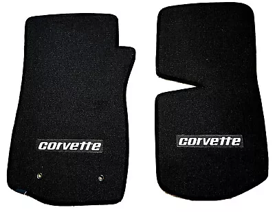 Lloyd: C3 Corvette - CLASSIC BLACK FRONT FLOOR MAT SET 1968 To 1982 Chevrolet • $60