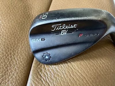 Titleist Vokey Design SM6 50 08 Gap Wedge F Grind Steel Wedge Flex Shaft 35 3/4  • $69.99