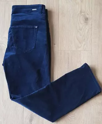 £9.99 • Buy MAC Jeans Angela Women's Velvet Feel Blue W32  L28 